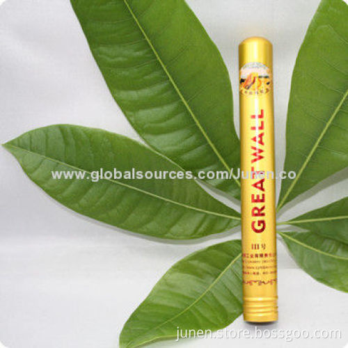 Eco-friendly cigar tube, 99.7% or more purify aluminum